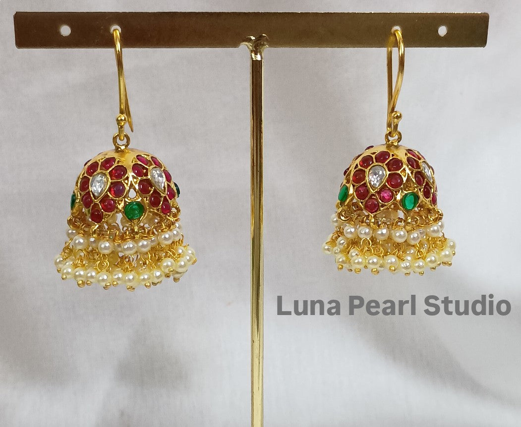 Ramyam Kemp Hook Earrings-TE1030