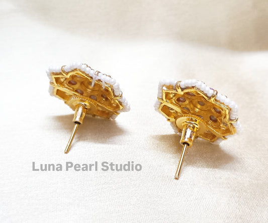 Floral Temple Ear tops TE1018